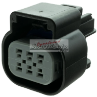 Liitinsarja, 6-napainen naaras, Delphi GT150, mm. LS DBW