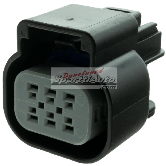 Liitinsarja, 6-napainen naaras, Delphi GT150, mm. LS DBW