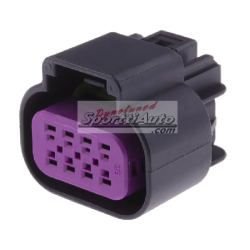 Liitinsarja, 8-napainen naaras, Delphi GT150, mm. LS DBW