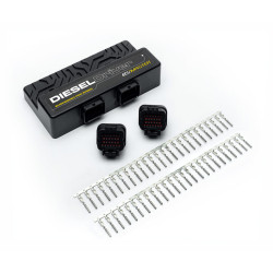 Ecumaster Diesel Driver, ohjaa 8 suorasuihkutus-suutinta, 3 korkeapainepumppua ja 1 paineventtiilin