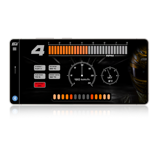 Ecumaster Bluetooth moduuli CAN-väylään
