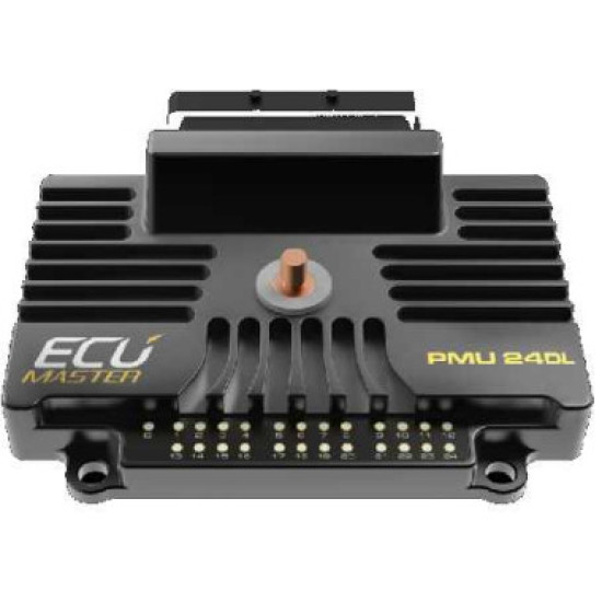 Ecumaster PMU-24DL virranhallintalaite tiedonkeruulla