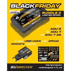 Ecumaster ADU5 Autosport, Rev.2 IP65 - Näyttö- ja tiedonkeruulaite