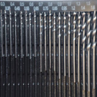 Poranteräsarja, 20 kpl, HSS, 0,3mm - 1,6mm, esim. suuttimille