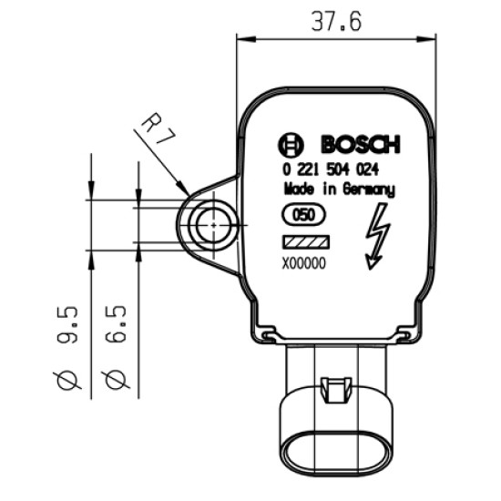 Sytytyspuola Bosch Motorsport P65 pitkä