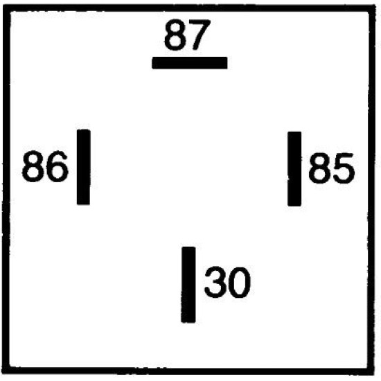 Rele, Hella Solid State Relay 12V, puolijohderele, IP67